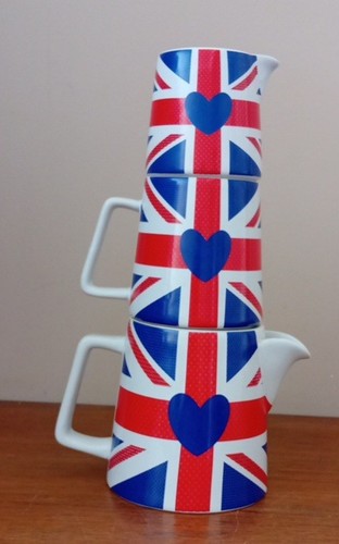 Union flag jack teapot - jack, mug