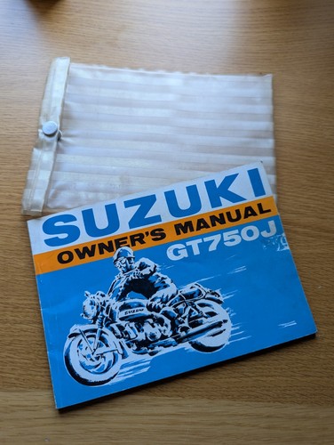 Suzuki gt750j genuine owners - suzuki,