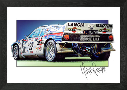 Lancia 037 group artwork - 037, b