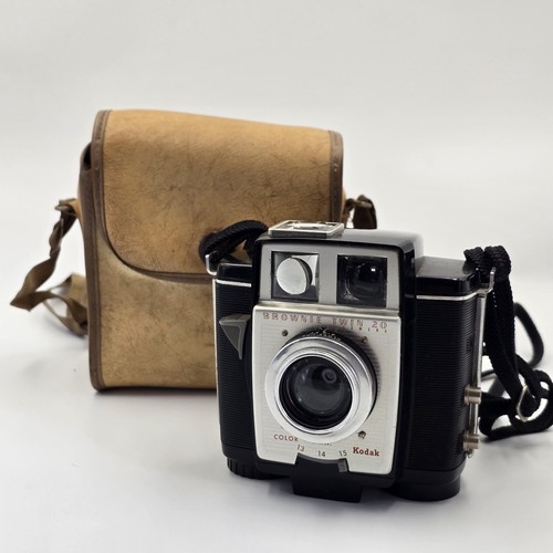 Vintage kodak brownie twin - vintage,