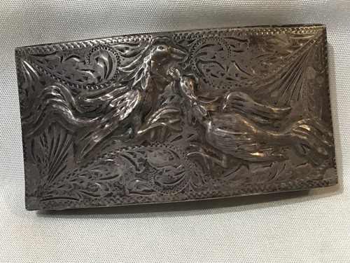 Vintage sterling silver cocks - sterling,