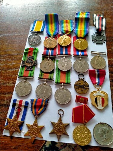 Job lot medals - job, and
