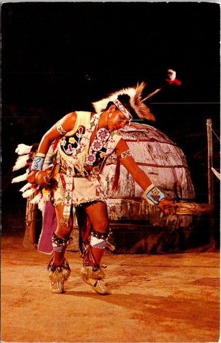 Winnebago indian brave - indian, dancing