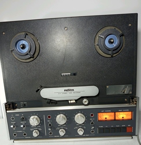 Revox b77 quarter - quarter, track