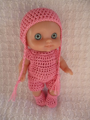 Hand crochet set for - a, 5"