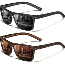 Sunglasses square polarized - sunglasses,