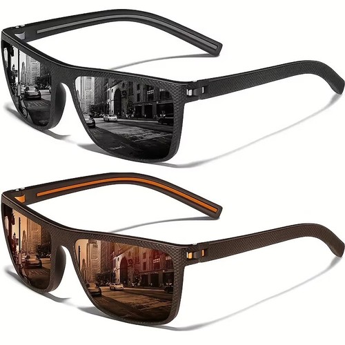 Sunglasses square polarized - sunglasses,