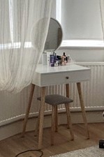 Elecwish Vanity Set with LED Mirror (US-HW1094-1)