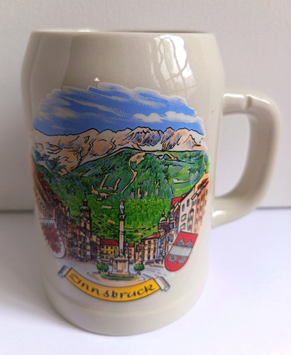 Austrian innsbruck beer - austrian, stein