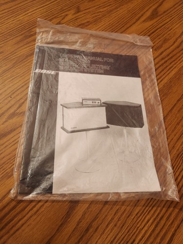Bose 901 series - bose,