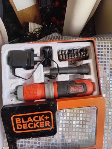 Black and decker lithium 6v - black,