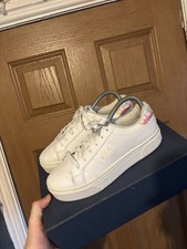 Fila Trainers Size 5 White Excellent