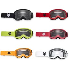 Fox Main Core Goggles - Clear Lens MTB MX Protection Eyewear Mountain Bike New