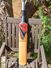 2014 Puma Platinum 4000 Red Cricket Bat 2lb 9 1/4oz Minty