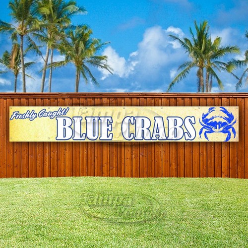 Freshly caught blue crabs - freshly,