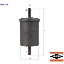 FUEL FILTER KL 416/1 FOR RENAULT DUSTER/SUV LOGAN/EXPRESS/STEPWAY/II LUTECIA