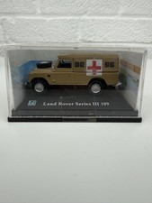 Cararama Land Rover Series III 109 - Army Ambulance - Boxed 1:72 Scale