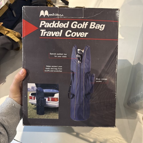 Padded golf bag travel cover - travel,