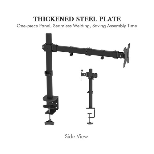 Single arm desk mount - arm, lcd