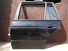 2000-03 BMW 525D 2.5L SE TOURING AUTO N/S REAR DOOR IN BLACK SAPPHIRE     