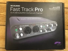 M-Audio Fast Track Pro 4x4 Mobile USB Audio/MIDI Interface with Preamps