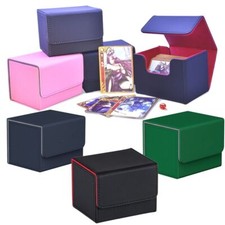 Organizer Deck Box PU Card Deck Case Game MTG Trading Card Holder  Children