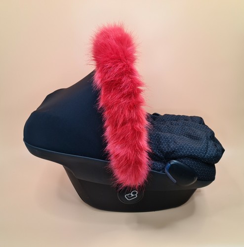Luxury faux fur - faux, hood