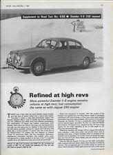 1968 Daimler V8-250 & 1964 Daimler 2½-litre V8 Motor/Cars Illustrated road tests