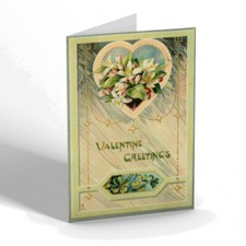 VALENTINES DAY CARD - Vintage