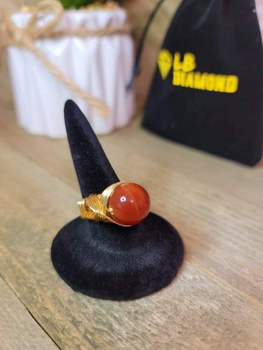 Carnelian wire wrap - carnelian,