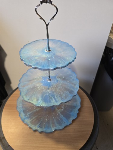 Handmade tier resin cake - handmade, 3