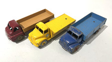 DINKY 3 X LEYLAND COMET AND BIG BEDFORD PLAYWORN USED UNBOXED