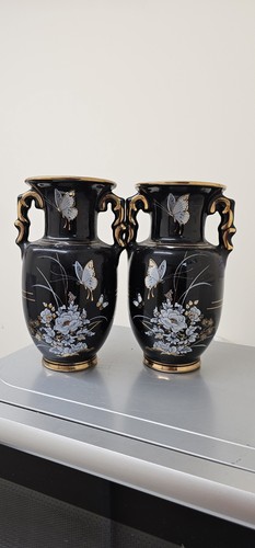 Pair vintage greek pottery - pair, 24k