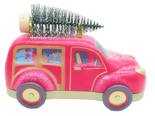 Christmas van biscuit tin - christmas,