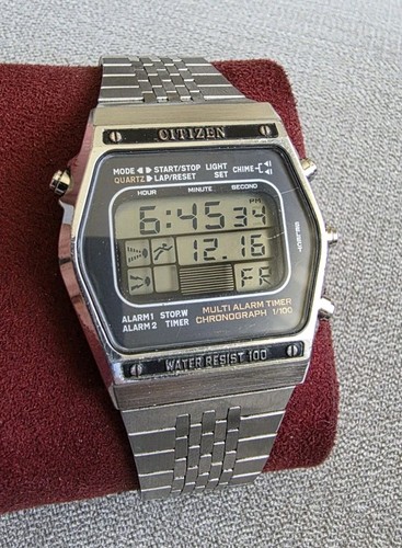 Vintage citizen digital watch - vintage,