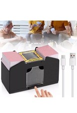 Automatic Playing 2 Decks Card Shuffle Machine Mixer Deck Sorter Poker Game