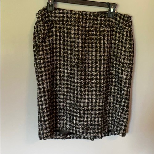 Evan picone houndstooth - evan-picone, skirt