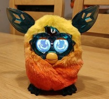 Hasbro Boom Crystal Furby Yellow Orange Working Electronic Pet Toy 2014