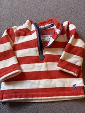Joules Baby Boy Red White Polo