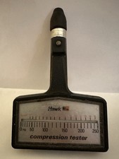 Vintage Hawk command  Compression Tester for Petrol Engines Cylinder Pressure