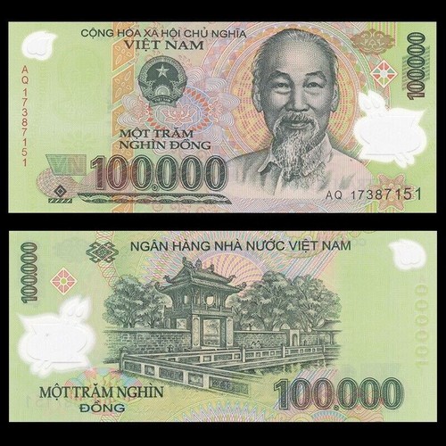 Vietnamese dong 100k - vietnamese,