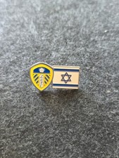 Leeds United Israel Pin Badges Flags