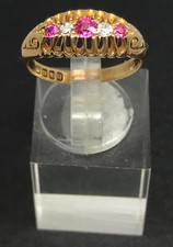 Antique ruby and diamond ring
