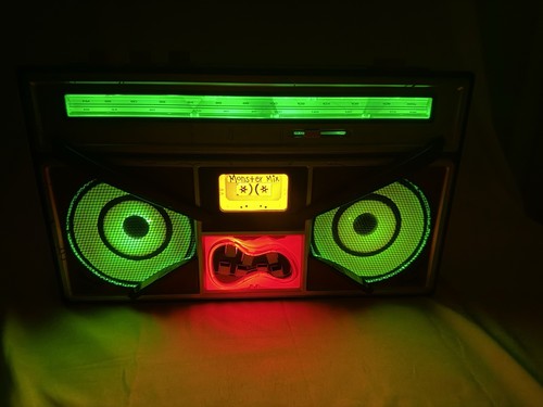 Gemmy monster mix boom box - gemmy,