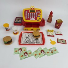 Vintage McDonald's Restaurant Play Till Cash Register Fast Food Roleplay Toy