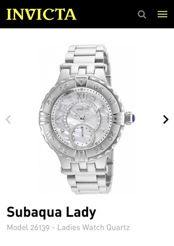 Invicta diamond subaqua lady - invicta,
