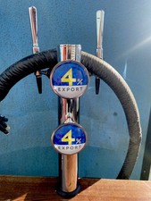 Beer Tap Pump light up Man Cave Home Bar 1x 2-Tap.