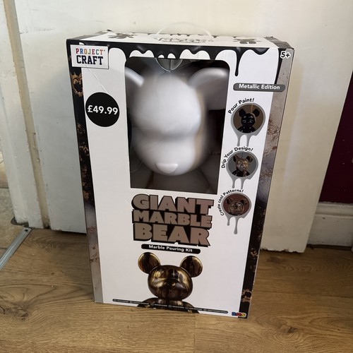Giant marble bear pouring kit - marble,