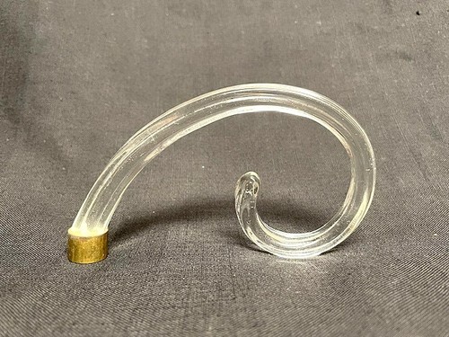 Antique glass cane fern - glass, wand