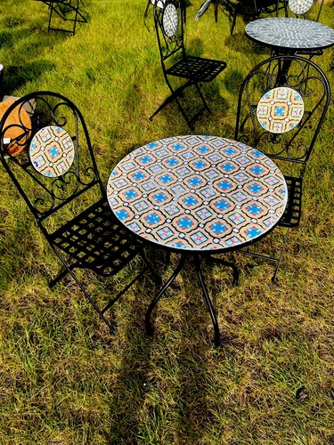 Brand new mosaic bistro set - mosaic,